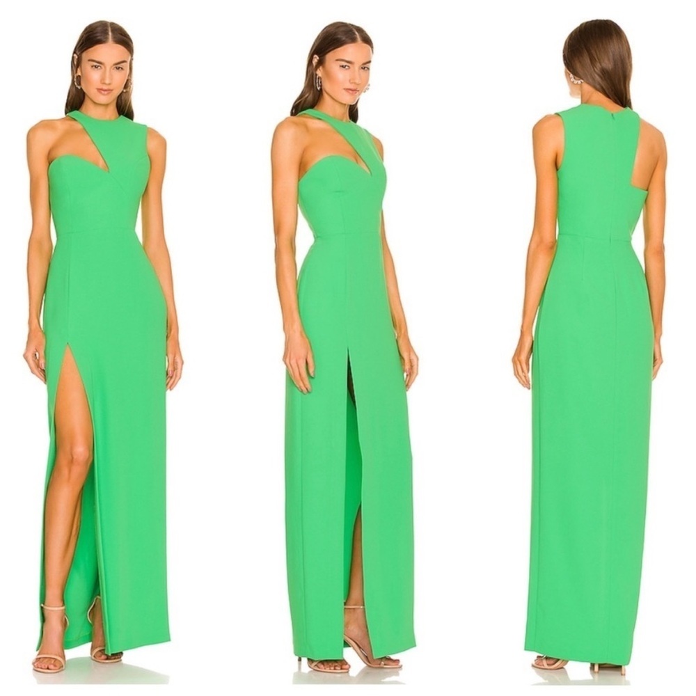 Amanda Uprichard x Revolve Green Dress (Small)